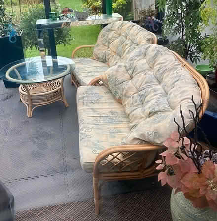 Photo of free 2 x 2 seater sofas and table (Lightwater GU18) #1