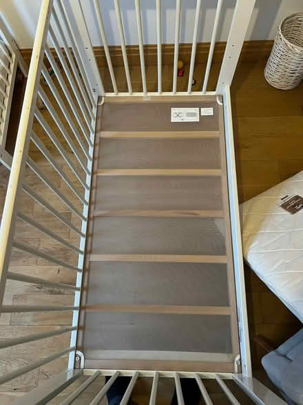 Photo of free White IKEA cot (Turton BL7) #2