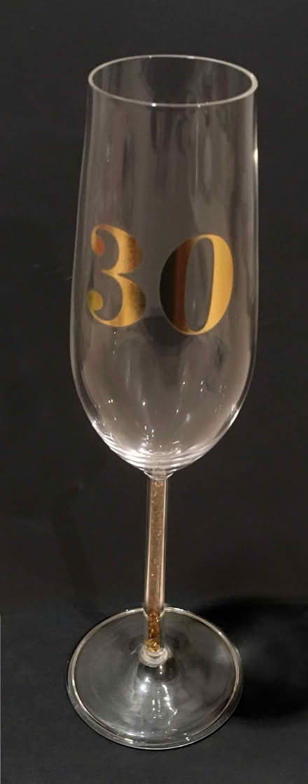 Photo of free 30th Champagne Flute (Garden City OX5) #1