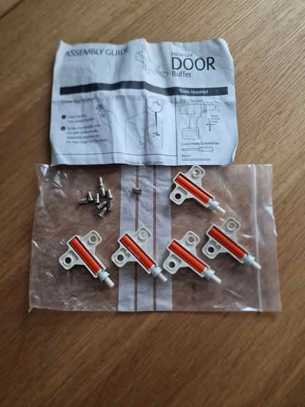 Photo of free Set of 5 cupboard door buffers (Skipton BD23) #1