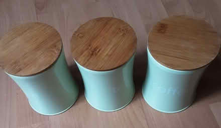 Photo of free Tea coffee sugar storage jars (Canning Town E16) #1