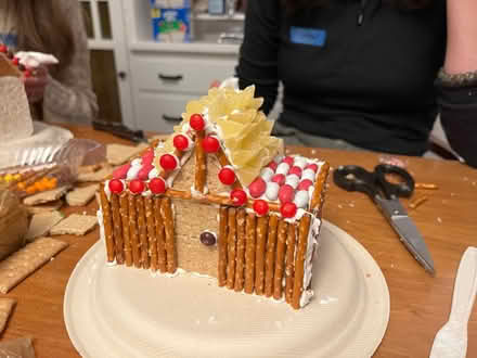 Photo of free Graham cracker house decorating (Downtown Mountain View) #3