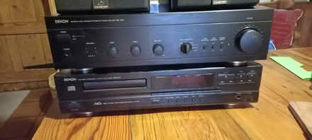 Photo of free Denon music system+speakers (North Leverton) #3