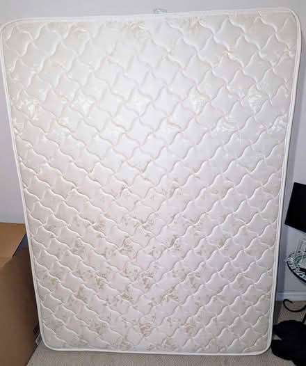 Photo of free Queen mattress set, good condition (Holly Hill near Metra plant) #1