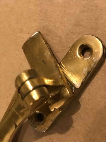 Photo of free Brass window latch fastener. (Woodbridge IP12) #3