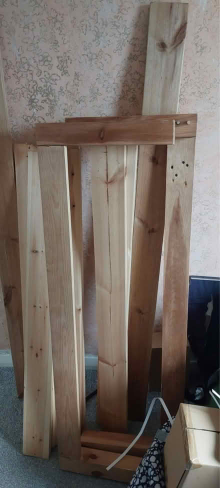 Photo of free Wooden Double Bed (Sheldon B26) #1