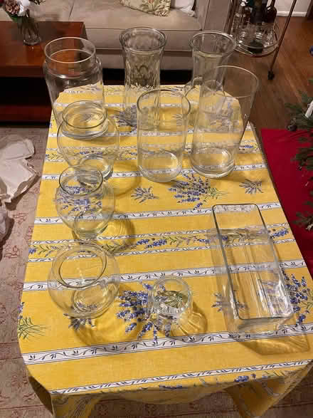 Photo of free 10 Glass Vases (Cleveland Park) #1