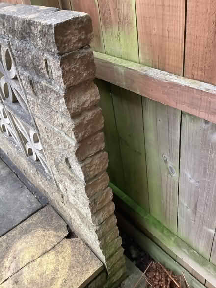 Photo of free Decorative garden wall (Waldridge Park DH2) #2