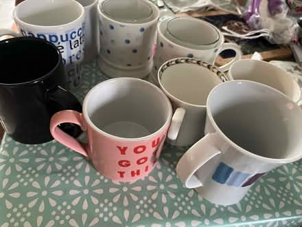 Photo of free A selection of mugs and a couple of glasses (Peachcroft OX14) #1