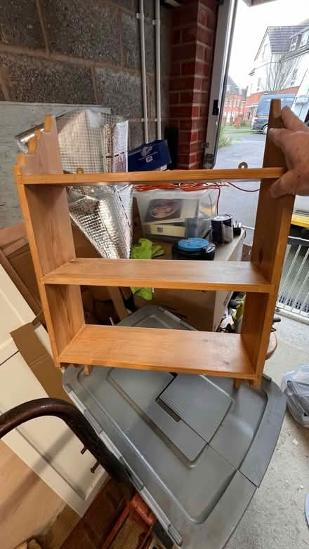 Photo of free 2 Small shelf units (Littlehampton) #1