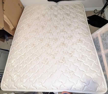 Photo of free Queen mattress set, good condition (Holly Hill near Metra plant) #2