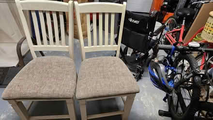 Photo of free Two dining room chairs (Andover, near Indian Ridge) #1