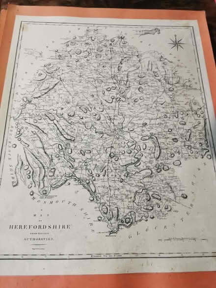 Photo of free Prints of old Herefordshire maps (Leominster HR6) #1