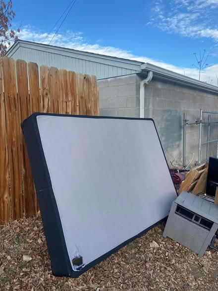 Photo of free Full size box spring (SW Denver (SW Denver (Alameda + Federal)) #1