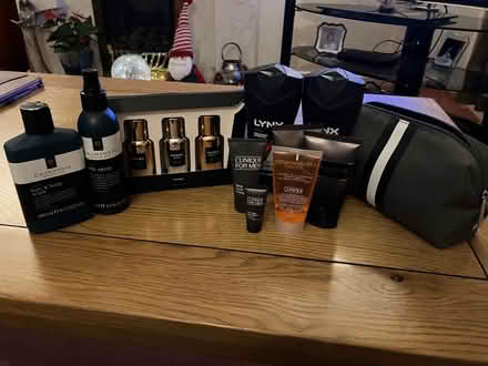 Photo of free Men’s toiletries and branded aftershave (many full) (Grange Park WA10) #1