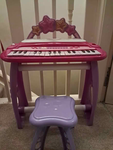 Photo of free Toddler/kids keyboard and stool (Astley Bridge BL1) #1