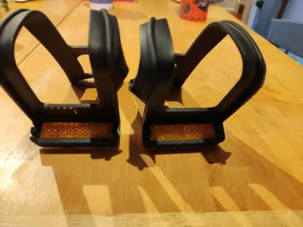 Photo of free Bicycle foot clips for pedals - pair (Rotherhithe SE16) #4