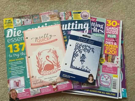 Photo of free 2 Cutting-Dies & a few magazines (hh) (Haywards Heath RH16) #1