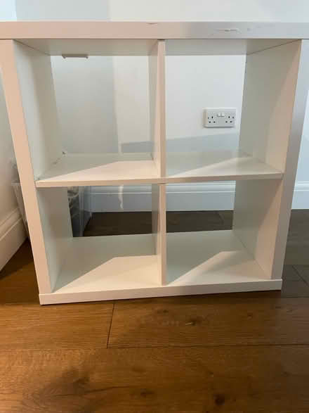 Photo of free Small white IKEA kallax unit (Near Boston Manor tube station) #1