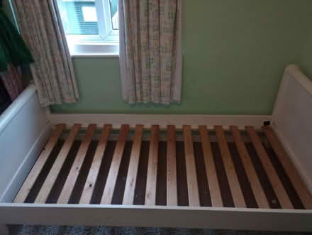 Photo of free Wooden bed frame (Eastbourne) #1