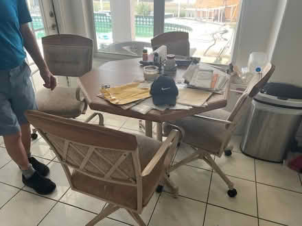 Photo of free Kitchen Table and 4 chairs (Deep Creek -Punta Gorda) #2