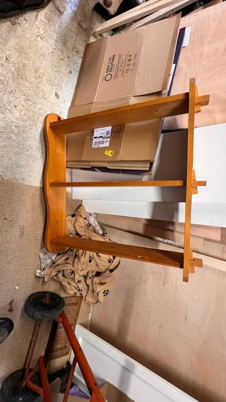 Photo of free 2 Small shelf units (Littlehampton) #3