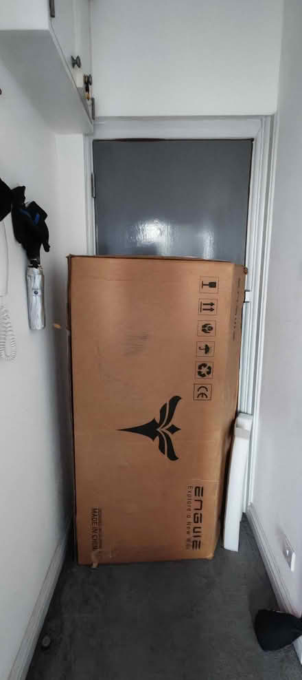 Photo of free Very Large & Strong Cardboard Box (The Lanes BN1) #1