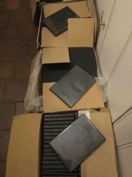 Photo of free CD/DVD cases, unused (Water End HP1) #2