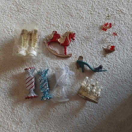 Photo of free Christmas tree decorations (Walton Hall Gardens WA4) #1