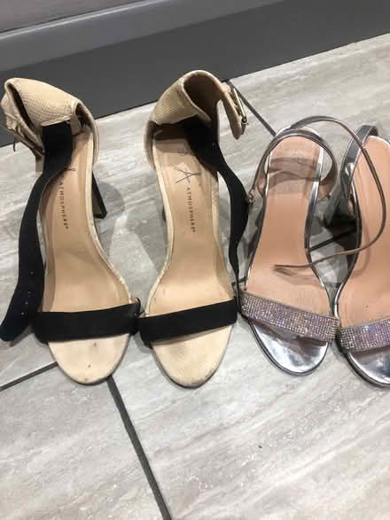 Photo of free 4 Pairs of ladies heels 6 (Spencers wood) #2