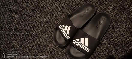 Photo of free Black Adidas sliders (Hag Fold M46) #1