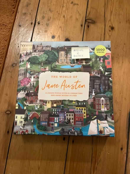 Photo of free Puzzle -World of Jane Austen (Horsham RH13) #1