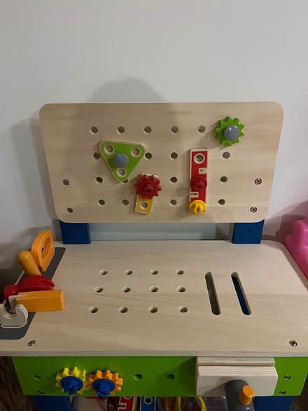 Photo of free Toddler Wooden workbench (13 Mile and Crooks) #2