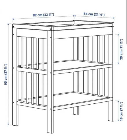 Photo of free IKEA Baby changing table (Allerton BD15) #3