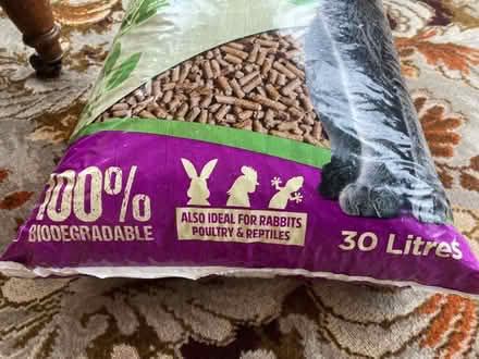 Photo of free cat wood pellets litter (Garvock) #2