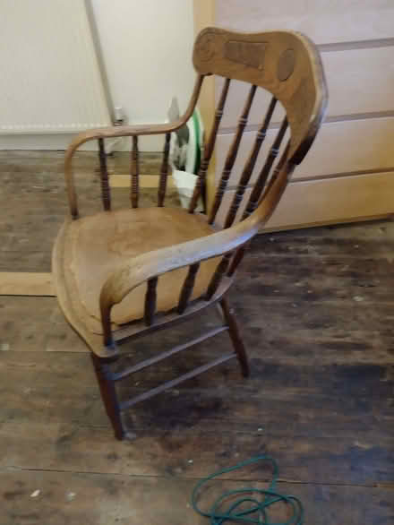 Photo of free Old wooden chair (Southsea PO5) #1