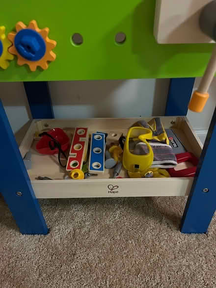 Photo of free Toddler Wooden workbench (13 Mile and Crooks) #3