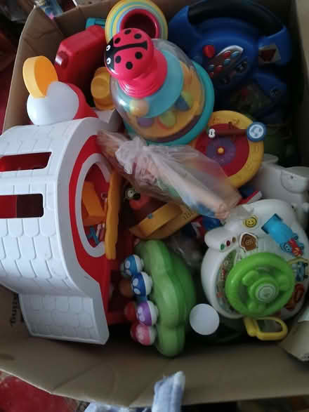 Photo of free Large box of toddler toys (West Lancashire WN8) #2