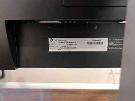 Photo of free HP Monitor 23 (Albany) #2