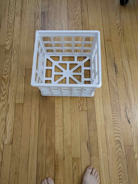 Photo of free 6 plastic crates (stackable) (10011) #1