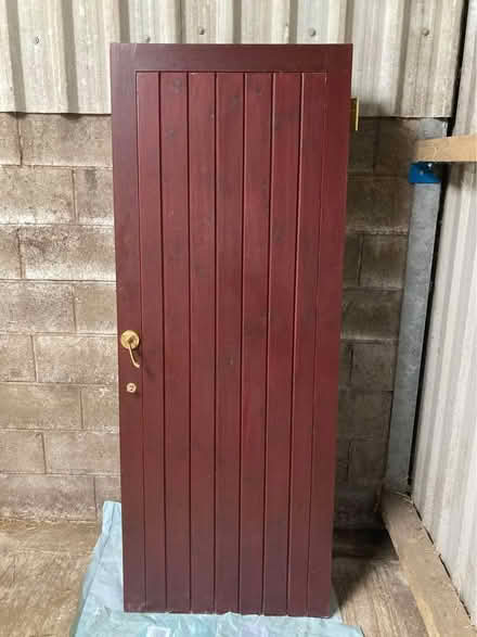 Photo of free Solid redwood internal doors (Hurlston Green L40) #2