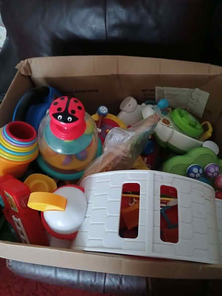 Photo of free Large box of toddler toys (West Lancashire WN8) #1