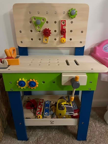 Photo of free Toddler Wooden workbench (13 Mile and Crooks) #1