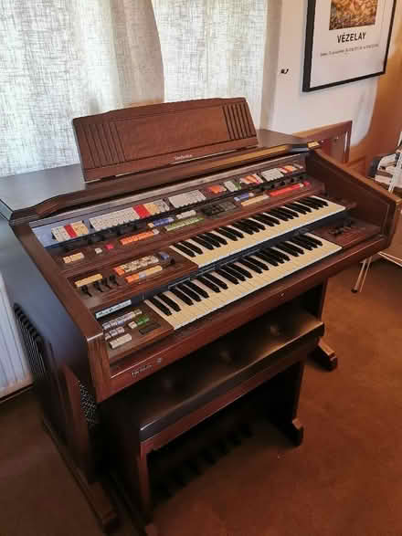 Photo of free 1980s Technics electric organ (Leominster HR6) #1