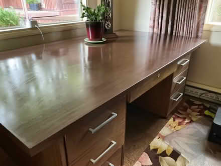 Photo of free Executive Desk (Johnson Pt. Olympia, WA) #1