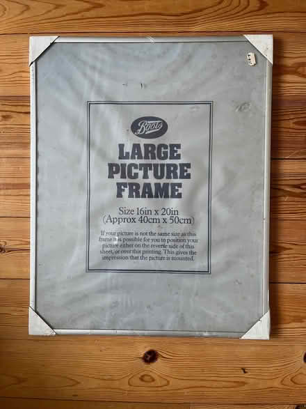 Photo of free 3 x large picture or poster frames 40cmx50cm (Upton CH49) #1