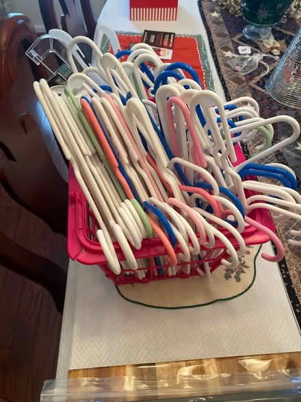 Photo of free Child plastic hangers (Dickinson Kings Contrivance) #1