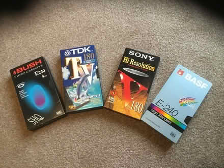 Photo of free 15 VHS tapes (Pickering , North Yorkshire) #1