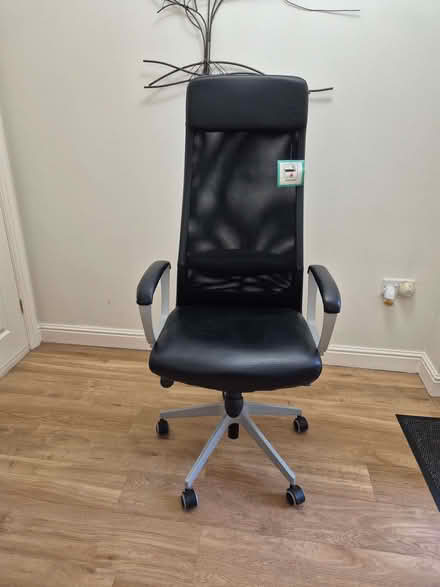 Photo of free Office Chair Black (Burton upon Stather DN15) #3