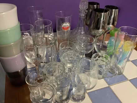 Photo of free Drinking glasses and decanter (Sutton Coldfield) #1